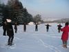 Fastengruppe im Winter bei Übungen © Madonna Goltes
