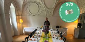 Speisen im ehemaligen Kloster in historischen Speisesäalen zum Beispiel beim Klosterfasten im Kloster Pernegg nach Dr. Buchinger und Dr. Lützner.