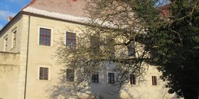 Ansicht Kloster Pernegg im Winter